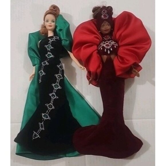 BOB MACKIE JEWEL ESSENCE BARBIES EMERALD EMBERS Ruby Radiance No Box - Picture 1 of 16